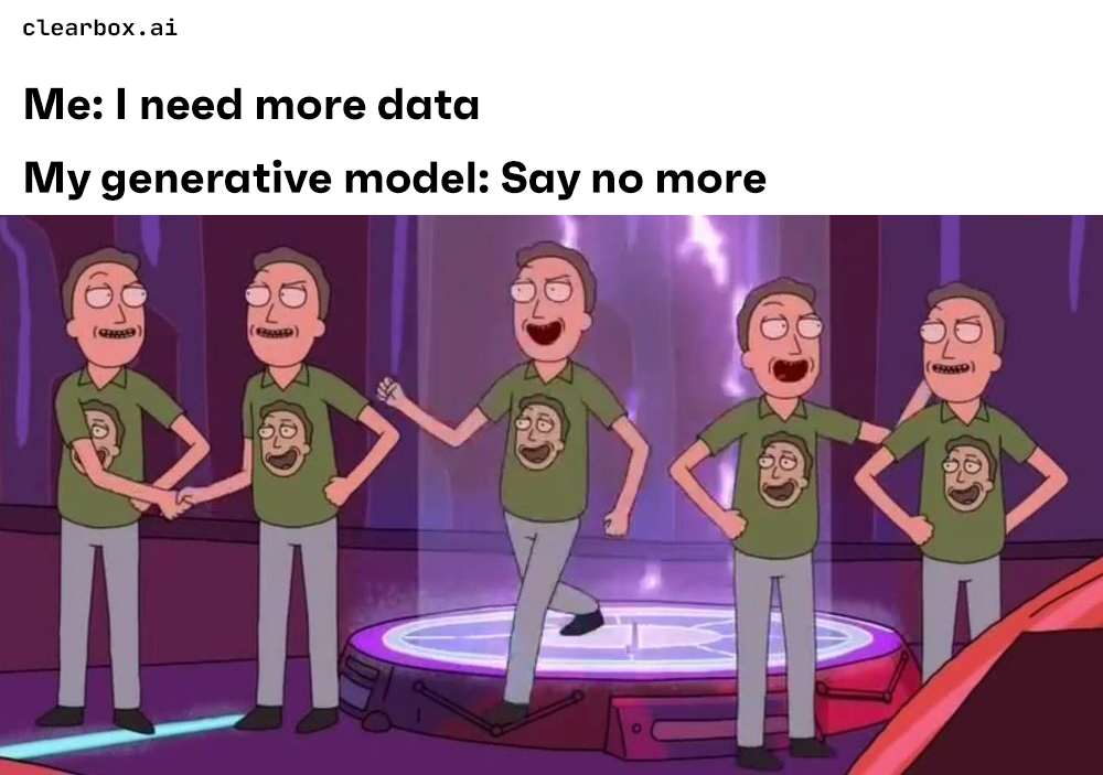 Meme about generative models