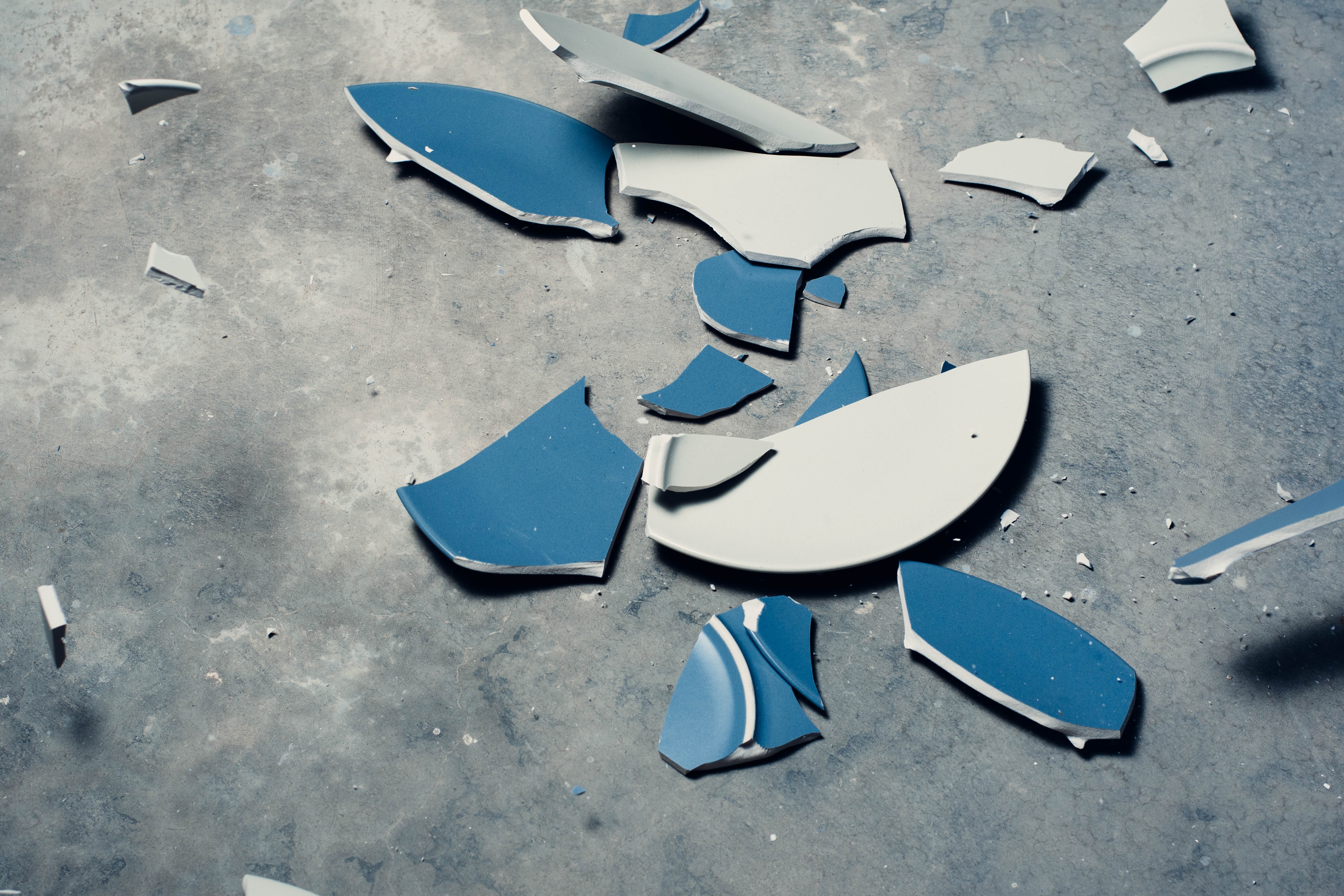 An image of a broken dish